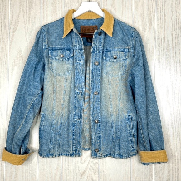 Jackets & Blazers - Ralph Lauren RL67 Vintage Corduroy Denim Jacket – Size S